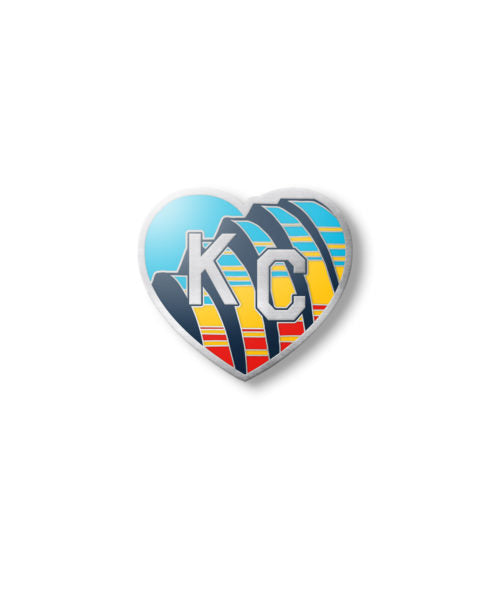 Charlie Hustle Pin - Kauffman Center Branded